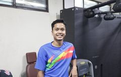 Jelang Olimpiade Tokyo 2020 - Kalah pada Simulasi, Anthony Ginting Ingin Bawa Semangat Asian Games 2018