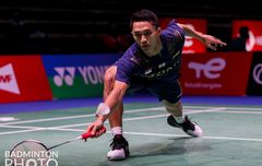 Hasil Thomas Cup 2020 - Tak Bagi Lawan Poin, Jonatan Bawa Indonesia Unggul 1-0 atas Aljazair