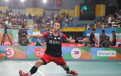 Kejuaraan Asia 2022 - Raih Final Ke-3 Secara Beruntun, Jonatan Ucapkan Terima Kasih kepada Sosok Ini