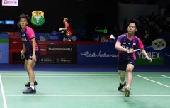 Indonesia Open 2022 - Marcus/Kevin Kalah, Lawan Sudah Tahu Cedera Marcus