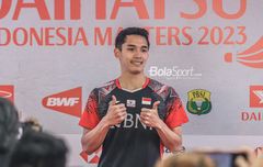 Indonesia Masters 2023 -  Jonatan Harap Ketemu Chico di Final