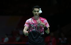 Jadwal Semifinal Indonesia Masters 2023 - Indonesia Punya 3 Wakil, Jonatan Jumpai Penakluk Anthony