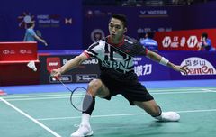 China Open 2023 - Tunggal Putra Gelar Derbi Merah Putih, Jonatan Diliputi Kecemasan Jelang Hadapi Shesar