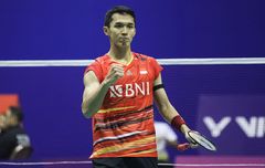 Jadwal Bulu Tangkis Asian Games 2022 - Deja Vu Final Jonatan Christie, 6 Wakil Indonesia Berjuang