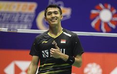 Hong Kong Open 2023 - Rekor Panjang Edisi Ke-16 Jonatan Christie dengan Penakluk Anthony Ginting