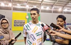 Bulu Tangkis Asian Games 2022 - Lebih Enjoy, Jonatan Christie Tak Mau Terbebani Pertahankan Medali Emas