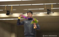 Asian Games 2022 - 2 Hari Krusial yang Antarkan Muhammad Sejahtera Sabet Emas Menembak