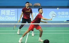 Bulu Tangkis Asian Games 2022 - Latihan Perdana, Fajar/Rian Terkendala Lampu