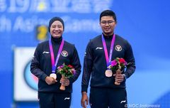 Update Klasemen Medali Asian Games 2022 - Anak Panah Meleset dari Emas, Kans Panjat Tebing Dongkrak Posisi Indonesia Lagi