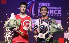 French Open 2023 - Prestasi bak Roller Coaster, Jonatan Christie Malah Bungkam Penakluk Anthony Ginting yang Rebut Emas Asian Games dari Tangannya Tahun Ini