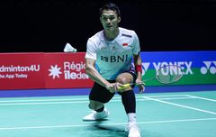 Hasil All England Open 2024 - Bantai Wakil Taiwan dengan Skor 21-4, Jonatan Tembus Babak Kedua dalam 37 Menit