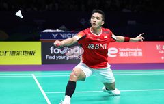 Media China Soroti Jonatan Christie, Dianggap Ancaman Besar Shi Yu Qi dan Li Shi Feng dalam Perebutan Emas Olimpiade Paris 2024