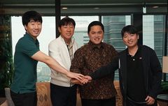 Erick Thohir Sampaikan Terima Kasih Kepada Shin Tae-yong di Timnas Indonesia, Ada Apa?