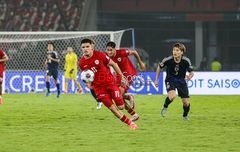 Pelatih Striker Timnas Indonesia Masih Kecewa dengan Ragnar Oratmangoen yang Gagal Cetak Gol ke Gawang Jepang