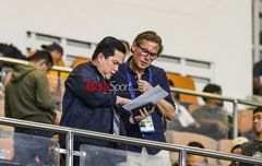 Serius Tatap Laga Krusial Lawan Australia dan Bahrain, Erick Thohir Bahas Persiapan Timnas Indonesia Bareng BTN