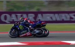 MotoGP Indonesia 2025 - Alex Rins Marah ke Marc Marquez akibat Insiden Lap Pertama