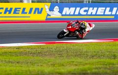 Asia Talent Cup 2025 - Davino Britani Berjuang untuk Posisi Keempat di Mandalika