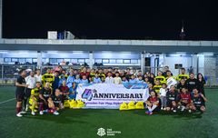 Seejontor FC Genap 4 Tahun, Komunitas Jurnalis Perkuat Silaturahmi dan Aksi Sosial