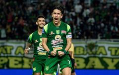 Hasil Super League - Hajar Persita, Gol Tunggal Francisco Rivera Bawa Persebaya Tembus 5 Besar Klasemen