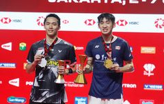 Update Ranking BWF Terbaru - Tembus 10 Besar Dunia usai Juara Indonesia Open, Jonatan Naik saat Ingin Hiatus