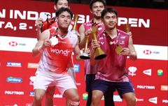 Update Ranking BWF- Raymond/Joaquin Naik 2 Tingkat, Indonesia Punya 3 Ganda Putra di Jajaran 10 Besar Dunia