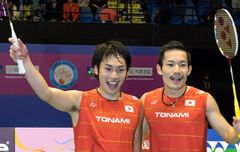 Japan Open 2018 - Komentar Takeshi Kamura/Keigo Sonoda soal Venue yang Sempat Dibandingkan dengan Istora Senayan