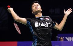 Korea Open 2018 - Anthony Ginting Bertemu Lagi dengan Chou Tien Chen, Ini Rekor Pertemuan Keduanya