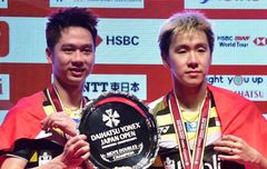 Hasil Lengkap Final Japan Open 2018 - Marcus/Kevin Raih Titel Ke-6, Jepang, China, dan Spanyol Berbagi Gelar