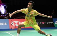 China Open 2018 - Berhasil Comeback, Anthony Ginting Sukses Tundukkan Lin Dan di Kandang