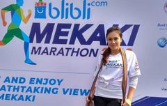 Ikuti Blibli Mekaki Marathon, Wulan Guritno dan Fajar Alexa Semangati Warga Lombok Setelah Gempa