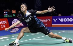 Jadwal Final China Open 2018 - Anthony Ginting Berjuang Tangkal Dendam Wakil Jepang