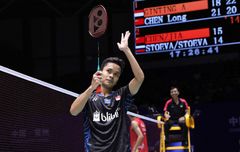 Lolos ke Final China Open 2018, Netizen Malah Salah Fokus dengan Lirikan Anthony Ginting