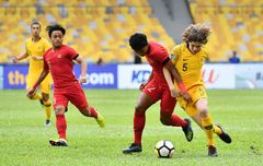 Timnas U-16 Indonesia Vs Australia - Top Scorer Joeys Cetak Gol, Garuda Asia Makin Tertinggal