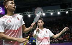 Japan Open 2018 - Fajar/Rian Maju ke Babak Kedua Usai Tumbangkan Wakil Malaysia Dua Gim Langsung