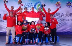 Tim Panjat Tebing Indonesia Kawinkan Emas pada Turnamen Master di China