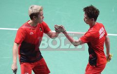 Hasil Japan Open 2018 - Kalahkan Juara All England 2016, Marcus/Kevin Melangkah ke Babak 16 Besar