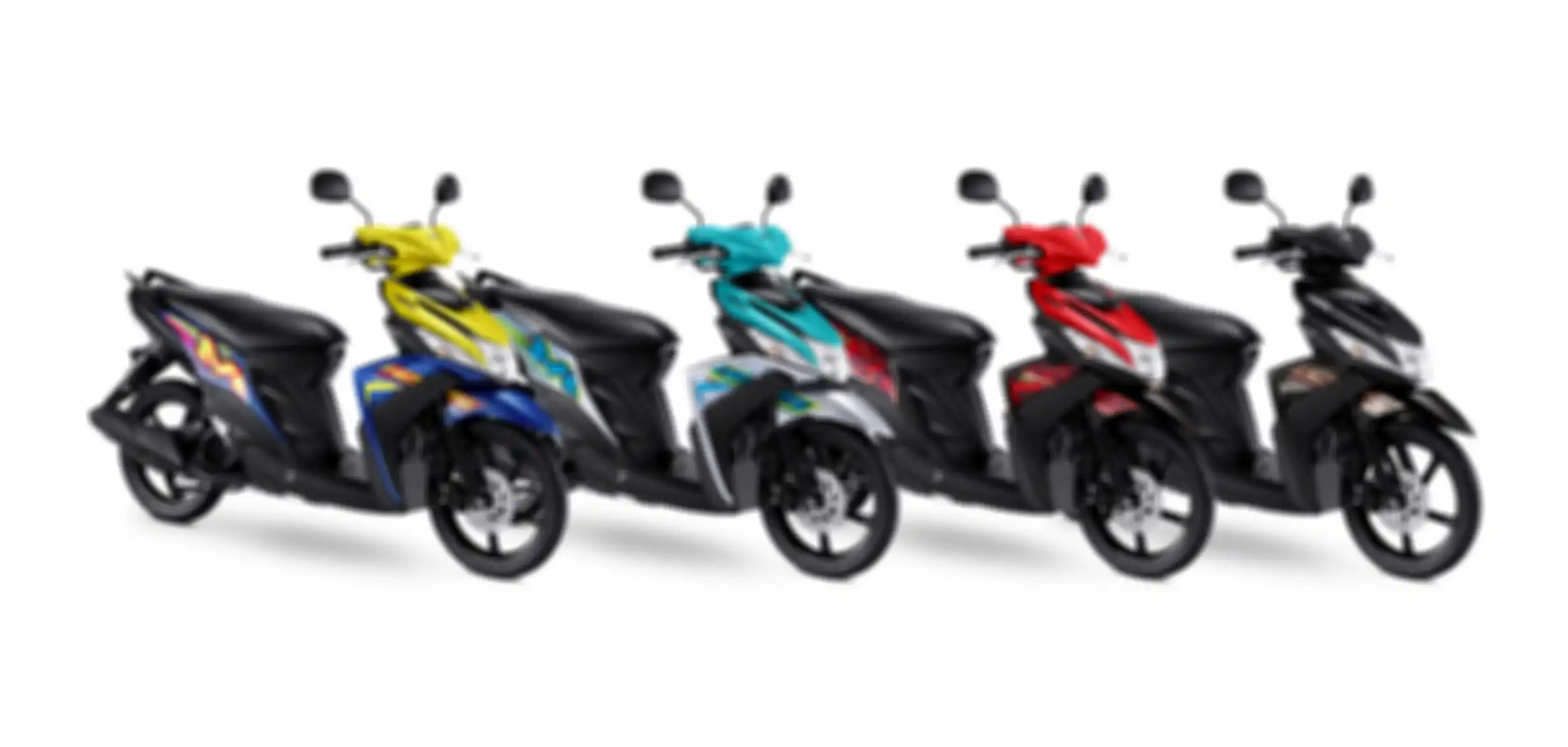 4 pilihan warna baru Yamaha Mio M3.