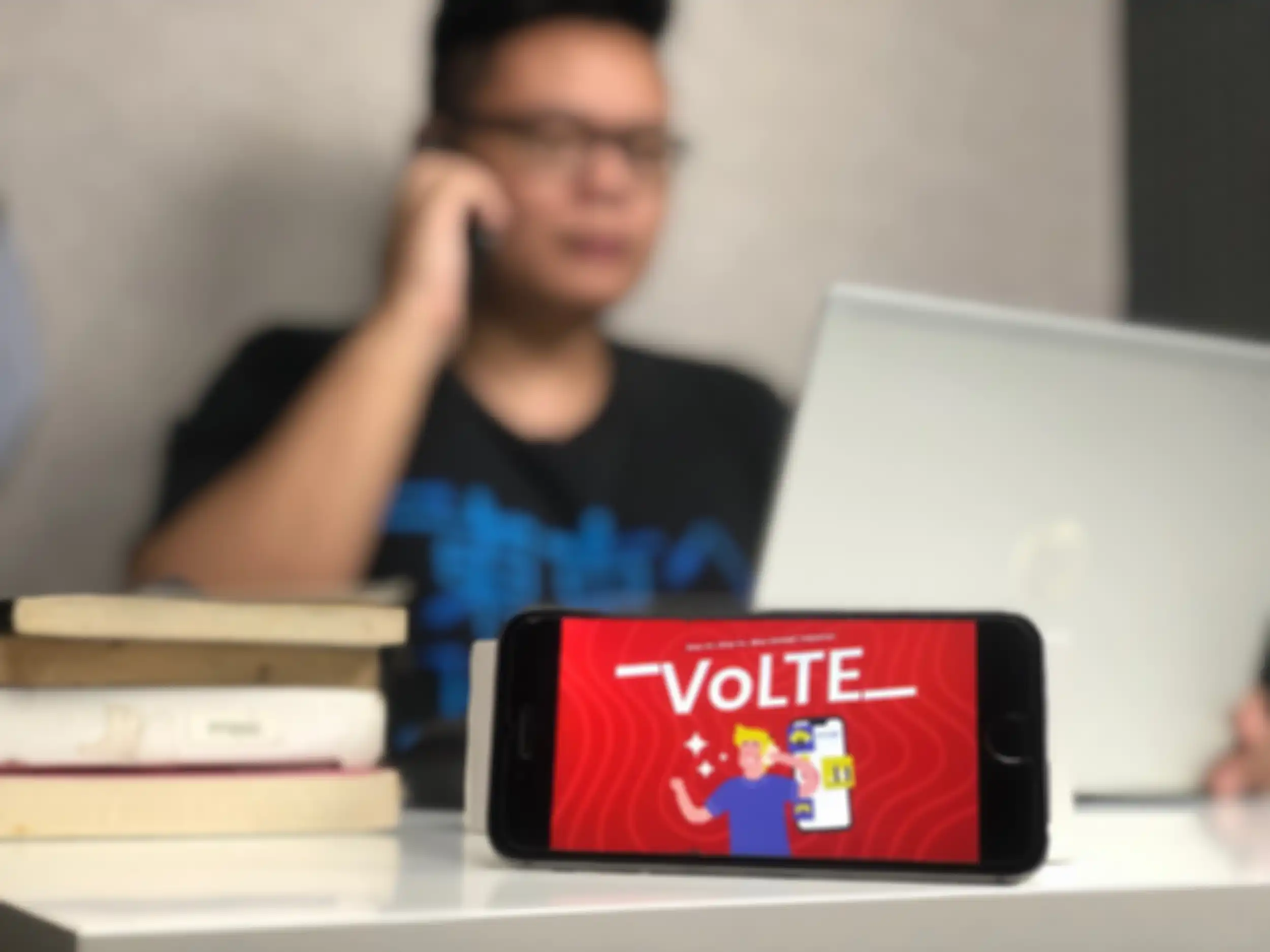Layanan koneksi jaringan VoLTE yang merupakan terbaru dari Telkomsel.