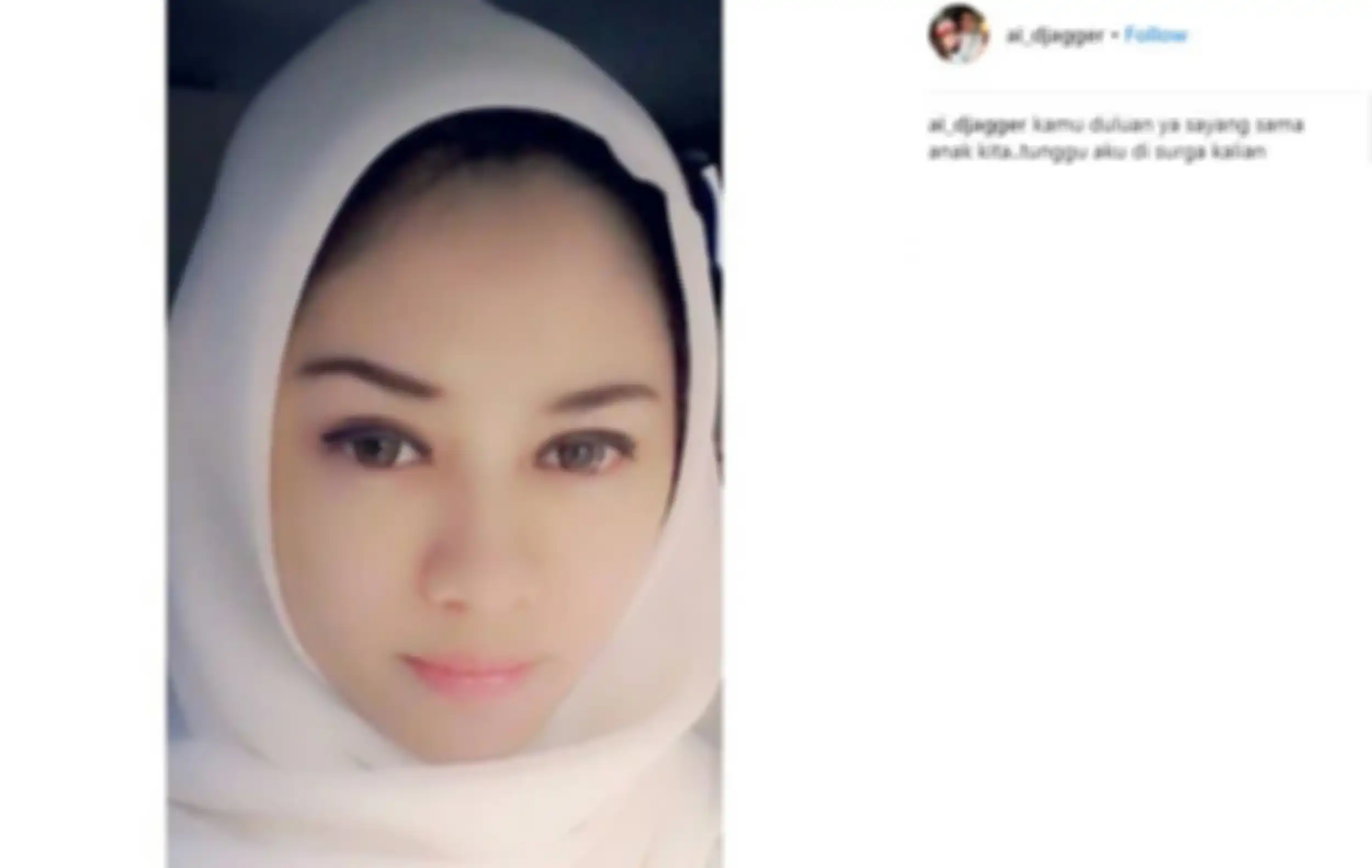 Unggahan suami Saphira Indah.
