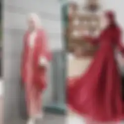 5 Outfit Hijab Warna Merah Cocok Buat Kondangan, Siap Jadi Perhatian