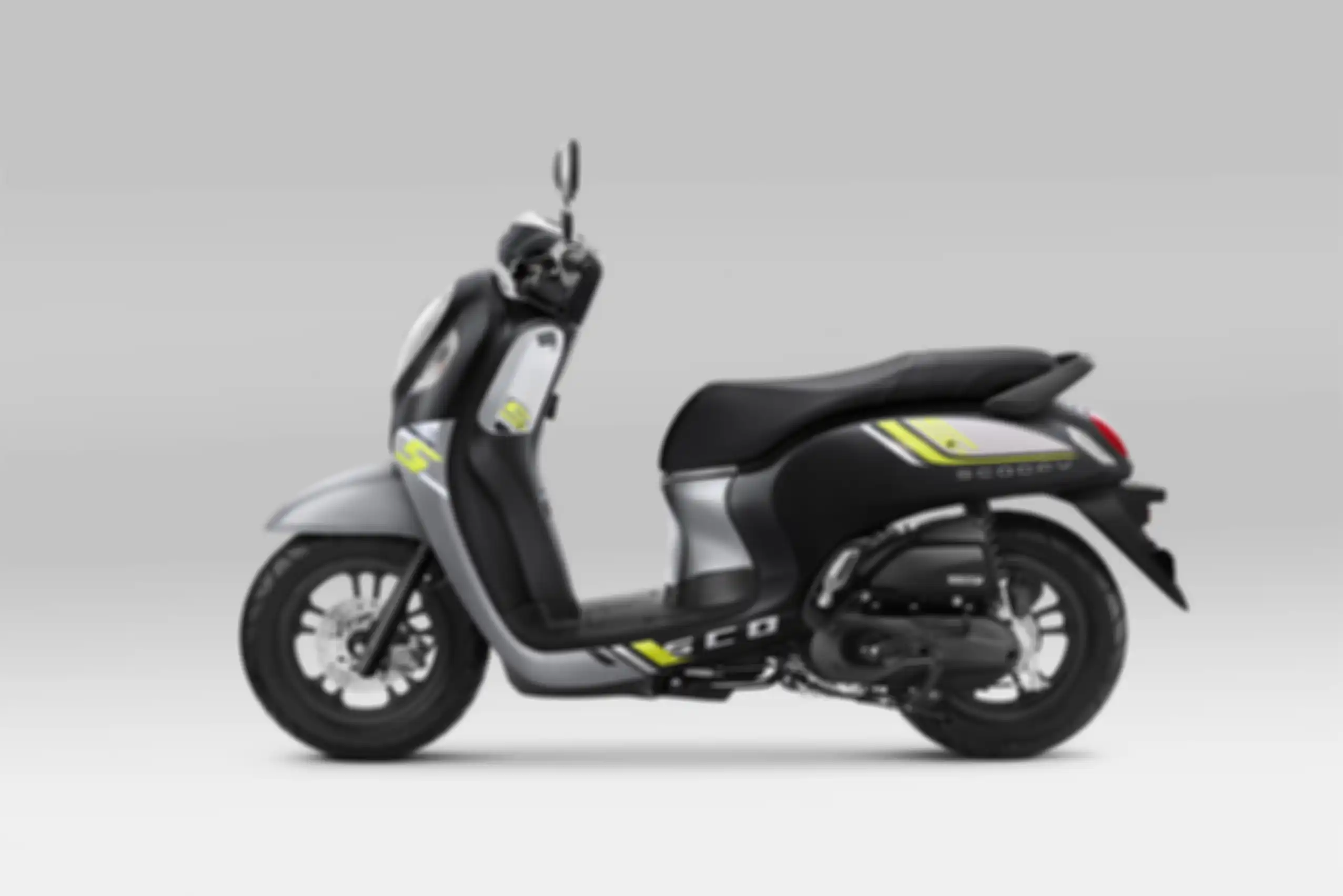 New Honda Scoopy Sporty Silver