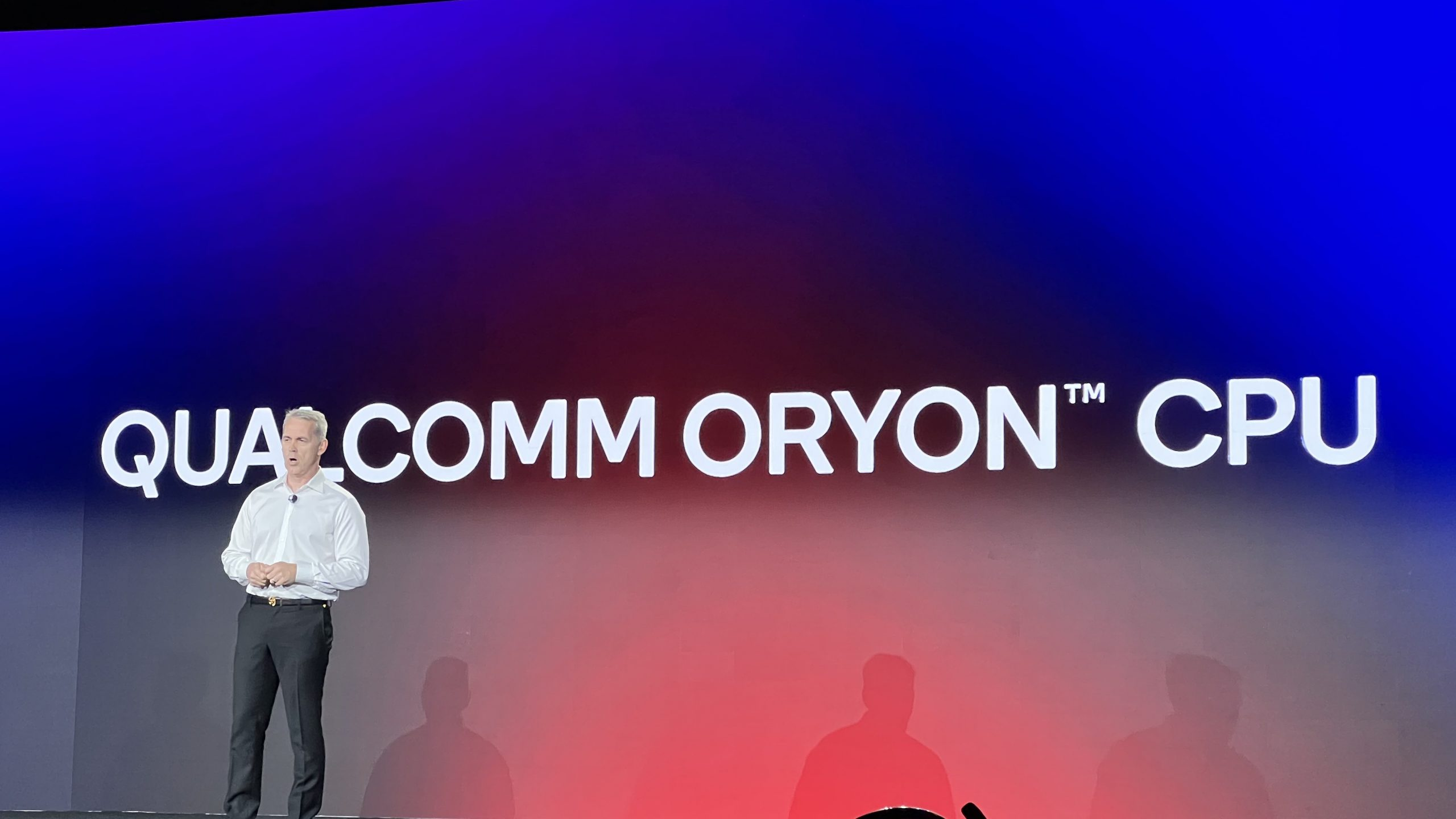 Acara pengumuman Qualcomm Oryon CPU