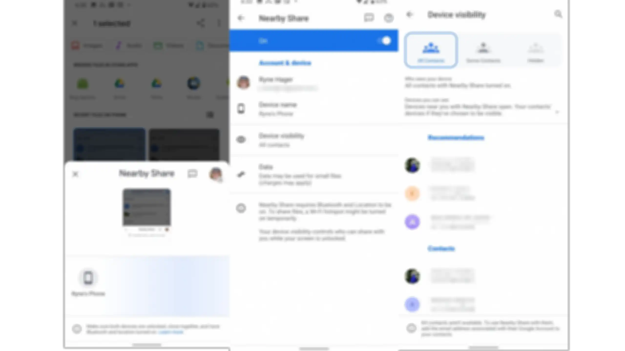 Google Nearby Share
