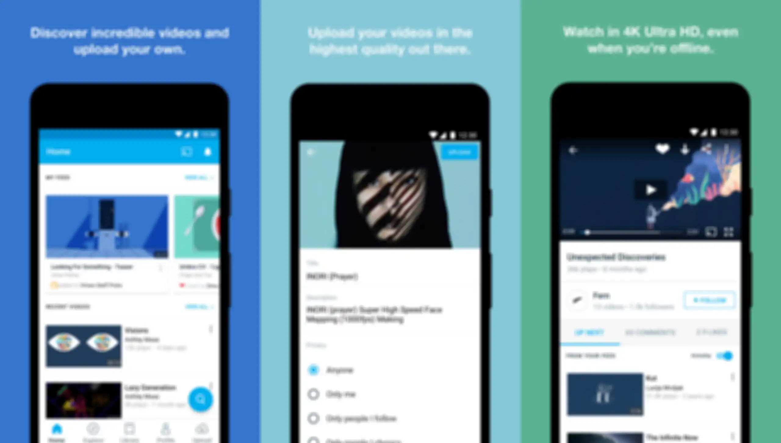 Dua fitur baru Vimeo Android