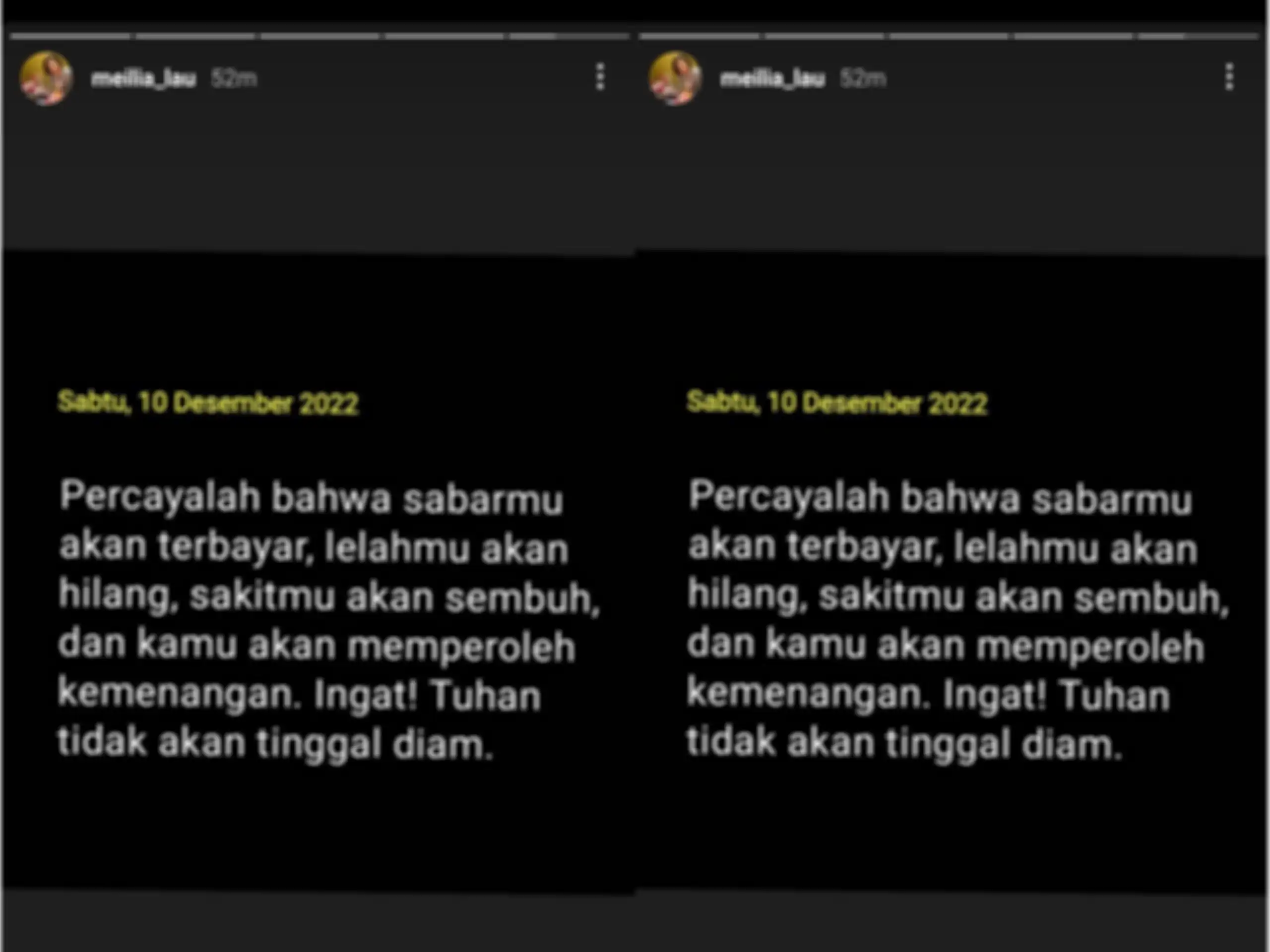 Unggahan Meilia Lau