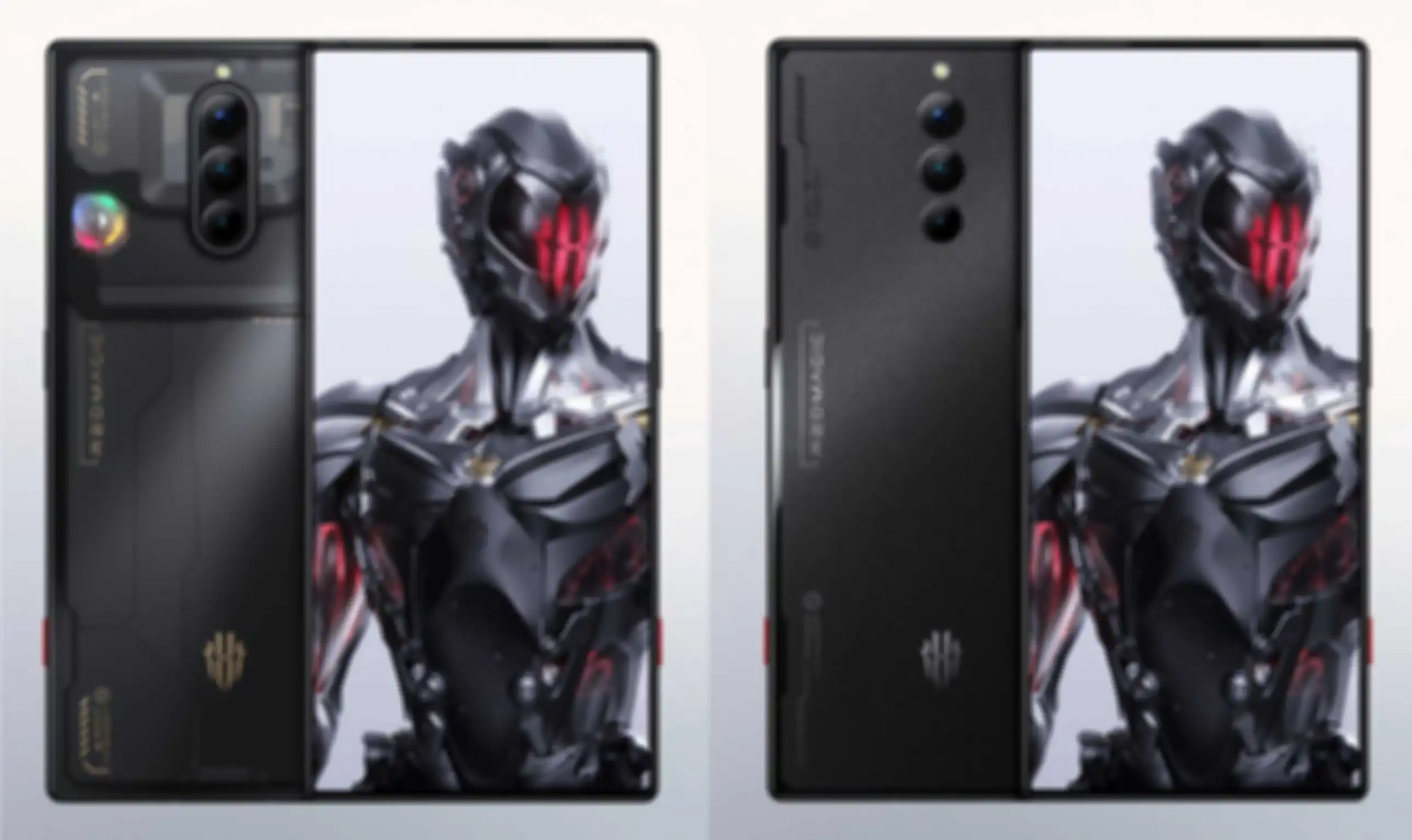 Nubia Red Magic 8 Pro Series versi standar dan transparan