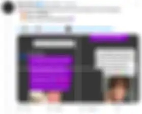 Screenshoot percakapan Chris Martin dan Jin BTS