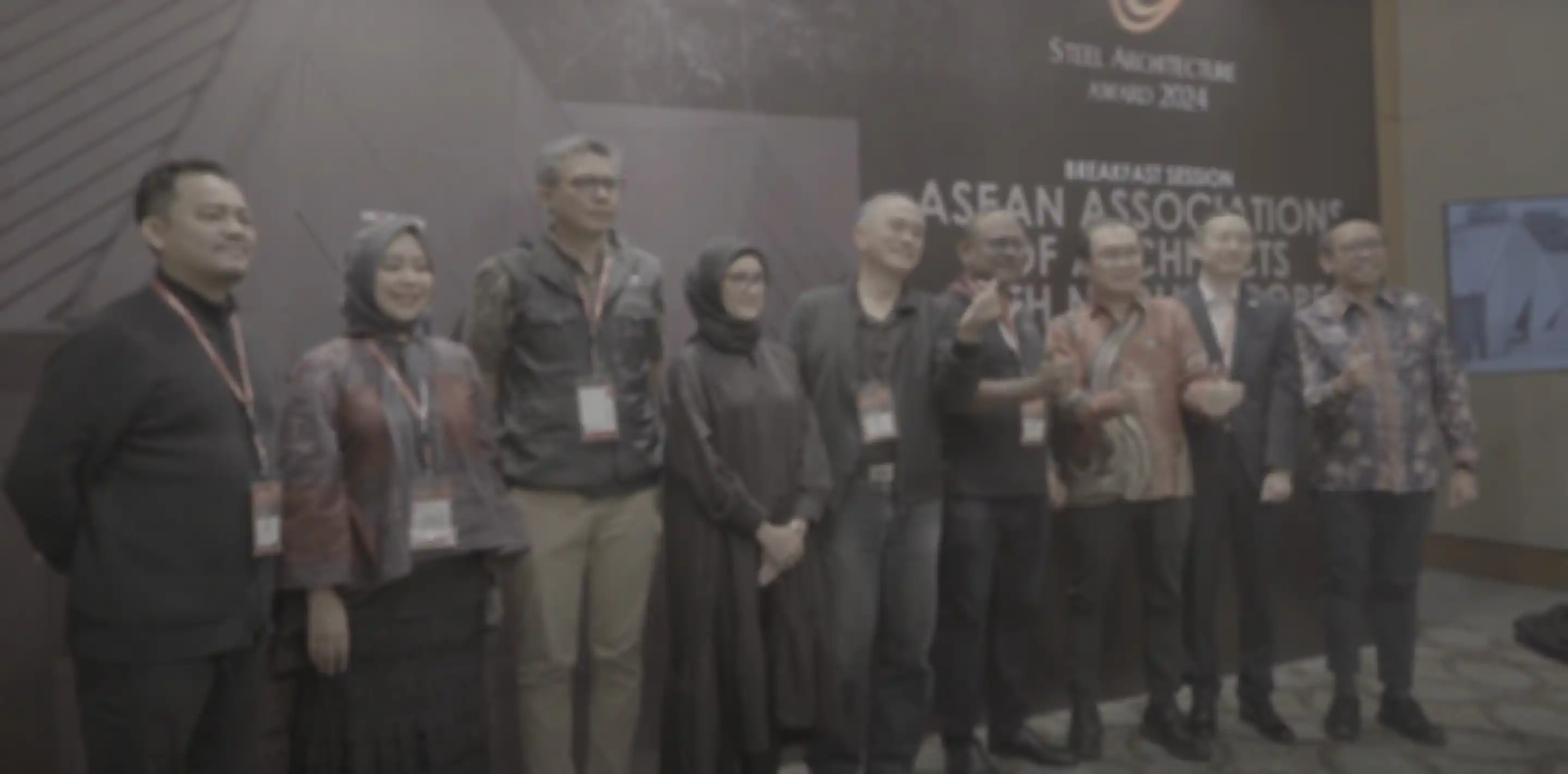 Agenda ASEAN Steel Architecture Award pada 2024 turut dihadiri oleh perwakilan asosiasi arsitek Malaysia, PAM (Pertubuhan Akitek Malaysia) 