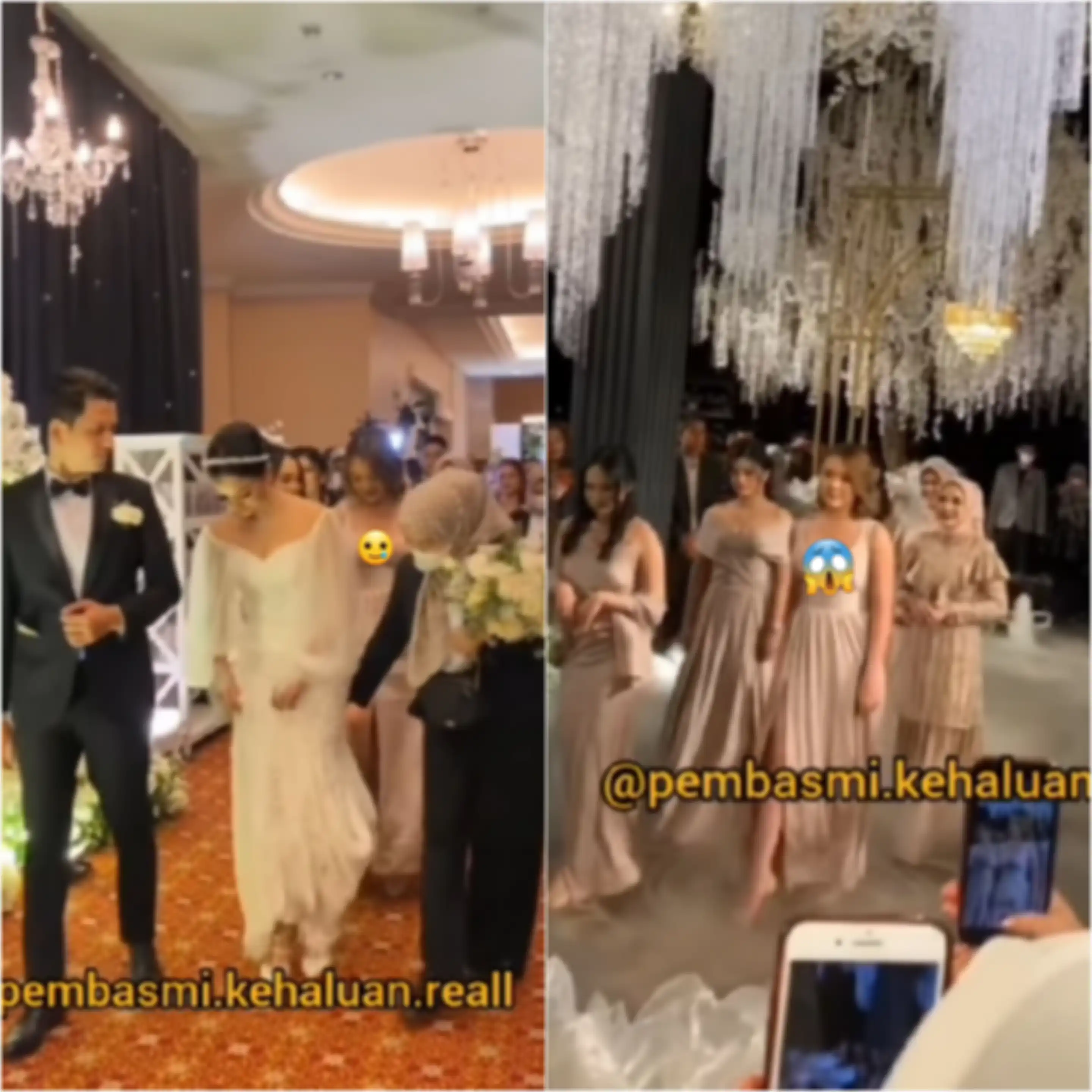 Penampilan Amanda Manopo saat jadi bridesmaid dihujat netizen