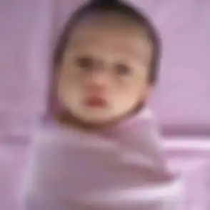 Bayi Vania Athabina setelah diadopsi Venna Melinda